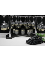 Барный набор 18 предметный с фужером