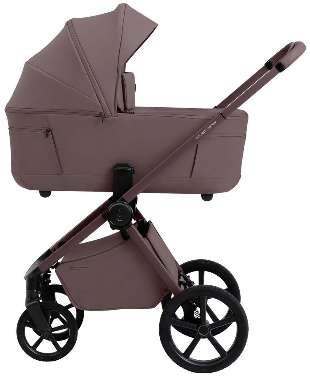 Коляска 3 в 1 Sweet Baby SBL Elegante Therma Colore + автокресло Premier Grey Mokka