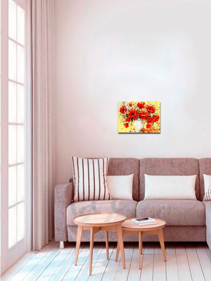 Картина по номерам "Букет маков", 30х40 см