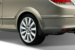 Брызговики задние OPEL Astra H, 2004-2017, хб. (optimum) в коробке FROSCH..37.17.E11