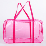 Сумка в роддом 30х50х25, цветной ПВХ, цвет розовый 4697522