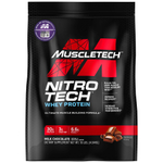 MuscleTech, Nitro-Tech®, сывороточный протеин, со вкусом молочного шоколада, 4,54 кг (10 фунтов)