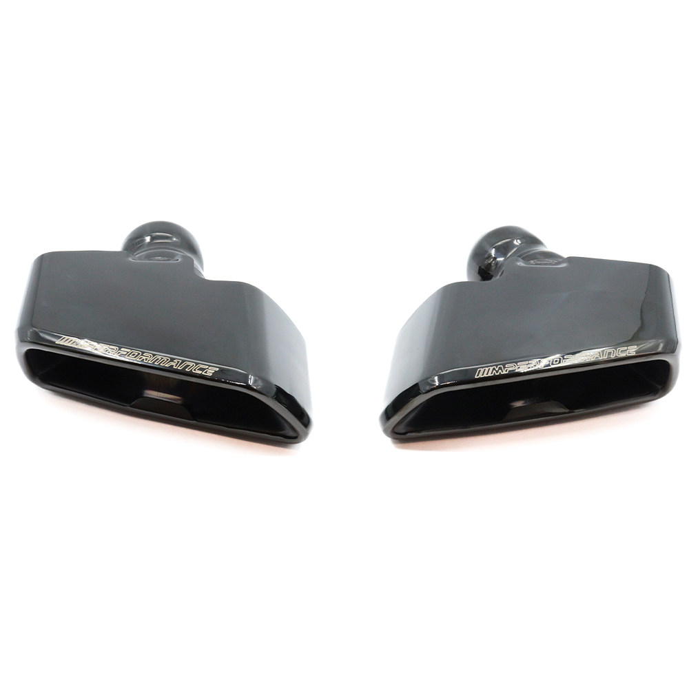 Насадка на глушитель BMW G30 G38 (AFM1-BMW) ЧЕРНАЯ Комплект 2 штуки