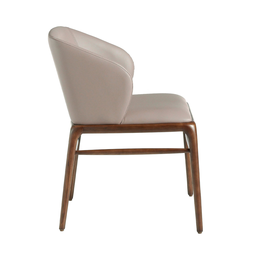 Стул Angel Cerda CH16111 /4065 из экокожи цвета норки