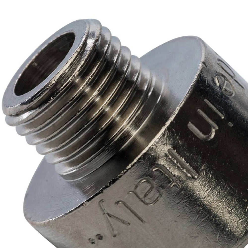 Переход с внутренней резьбы на наружную STOUT SFT 0008 - 1/2" x 1/4" (латунь никелированная)