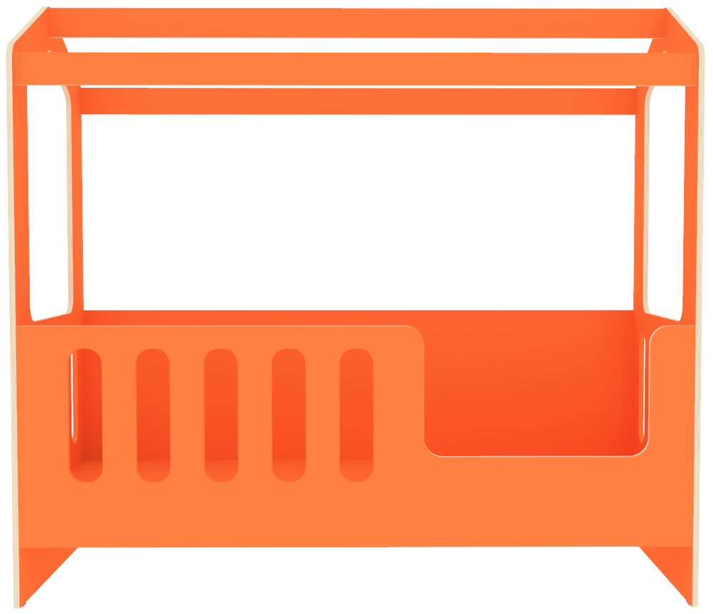 Сказочный домик КарИВи ДС-1 80x180 Оранжевый