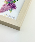 Фоторамка пластиковая 10х15 см, бежевая, структура дерева, арт. 1015.127316