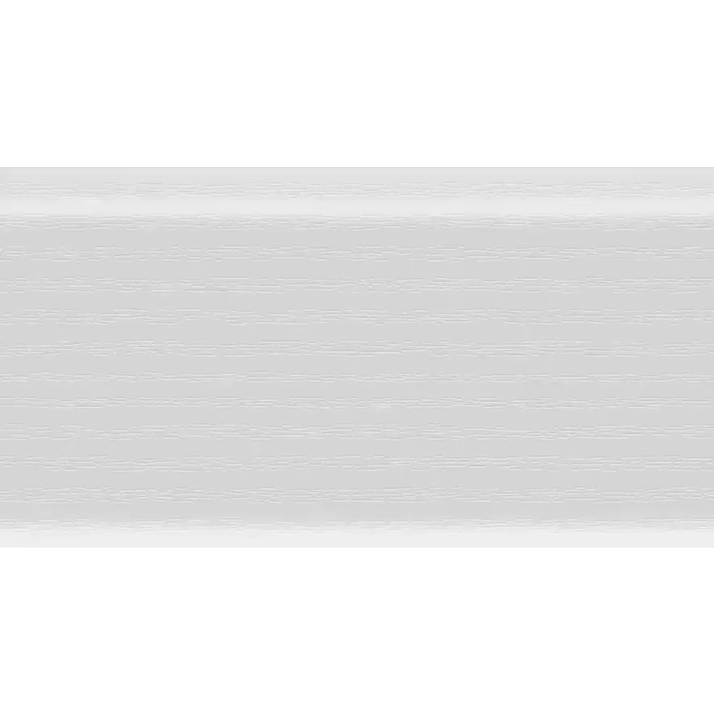 Плинтус DECONIKA 100 мм, Белый 001 (IDEAL Deconika 100х23х2200 мм)