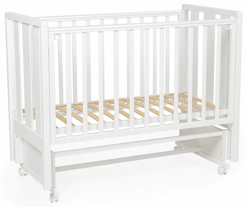 Детская кроватка Bebizaro Heirloom New маятник универсальный без ящика белый