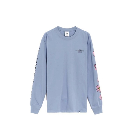 Nike ACG Long Sleeve Floral Tee Blue