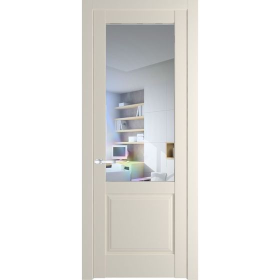 Межкомнатная дверь эмаль Profil Doors 4.2.2PD кремовая магнолия остеклённая