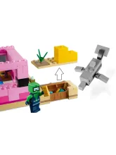 Конструктор Minecraft 21247 Дом аксолотля
