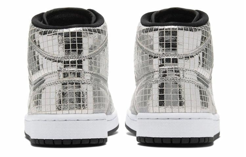 Кроссовки Jordan Air Jordan 1 Mid "Disco Ball" (Женская размерная сетка)