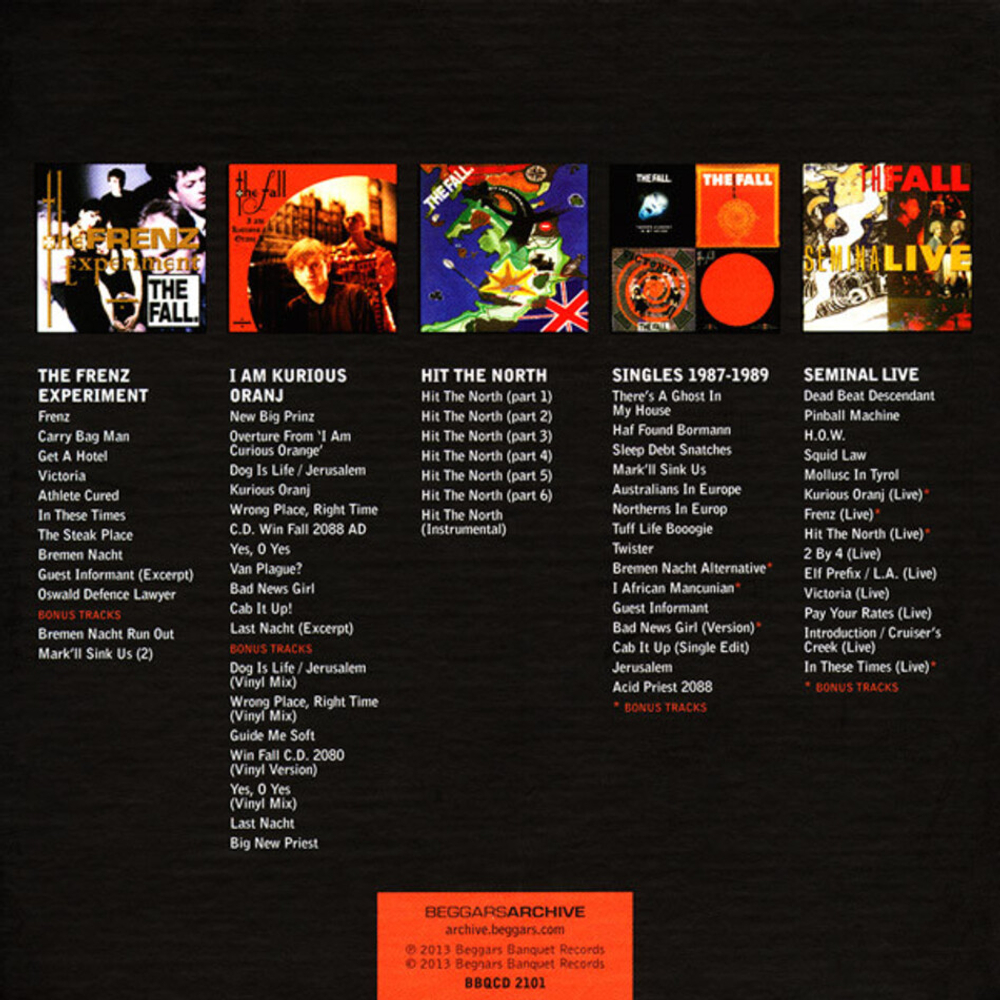 The Fall / 5 Albums (5CD)