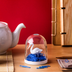 Держатель для скрепок swan in the pond