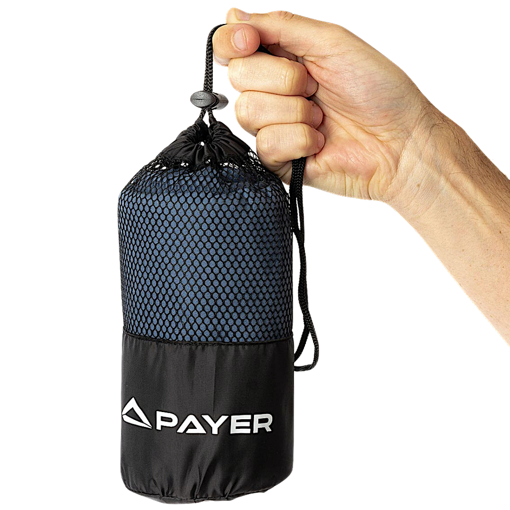 Полотенце Nova-Tex Payer 80x130см (микрофибра, синий океан) в чехле
