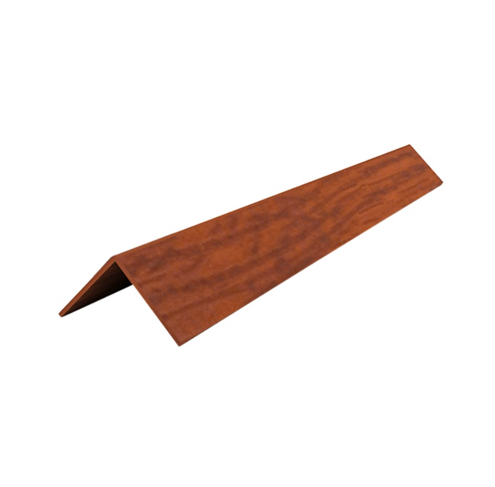 Угол отделочный из ПВХ ldeal, вишня темная, 2700х20х20 мм 191155