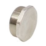 Заглушка латунь никель Ду 15 (1/2") НР VALFEX VF.583.N.012