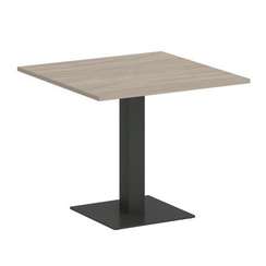 Onix Direct Стол квадратный O.SPRG-2 Дуб Аттик/Металл Антрацит 900*900*750