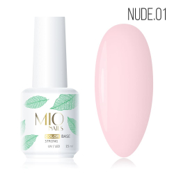 Камуфлирующая База MIO NAILS COLOR "NUDE" № 01, 15мл.