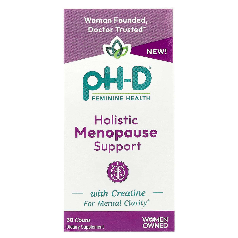 pH-D Feminine Health, Комплексная поддержка при менопаузе, 30 штук