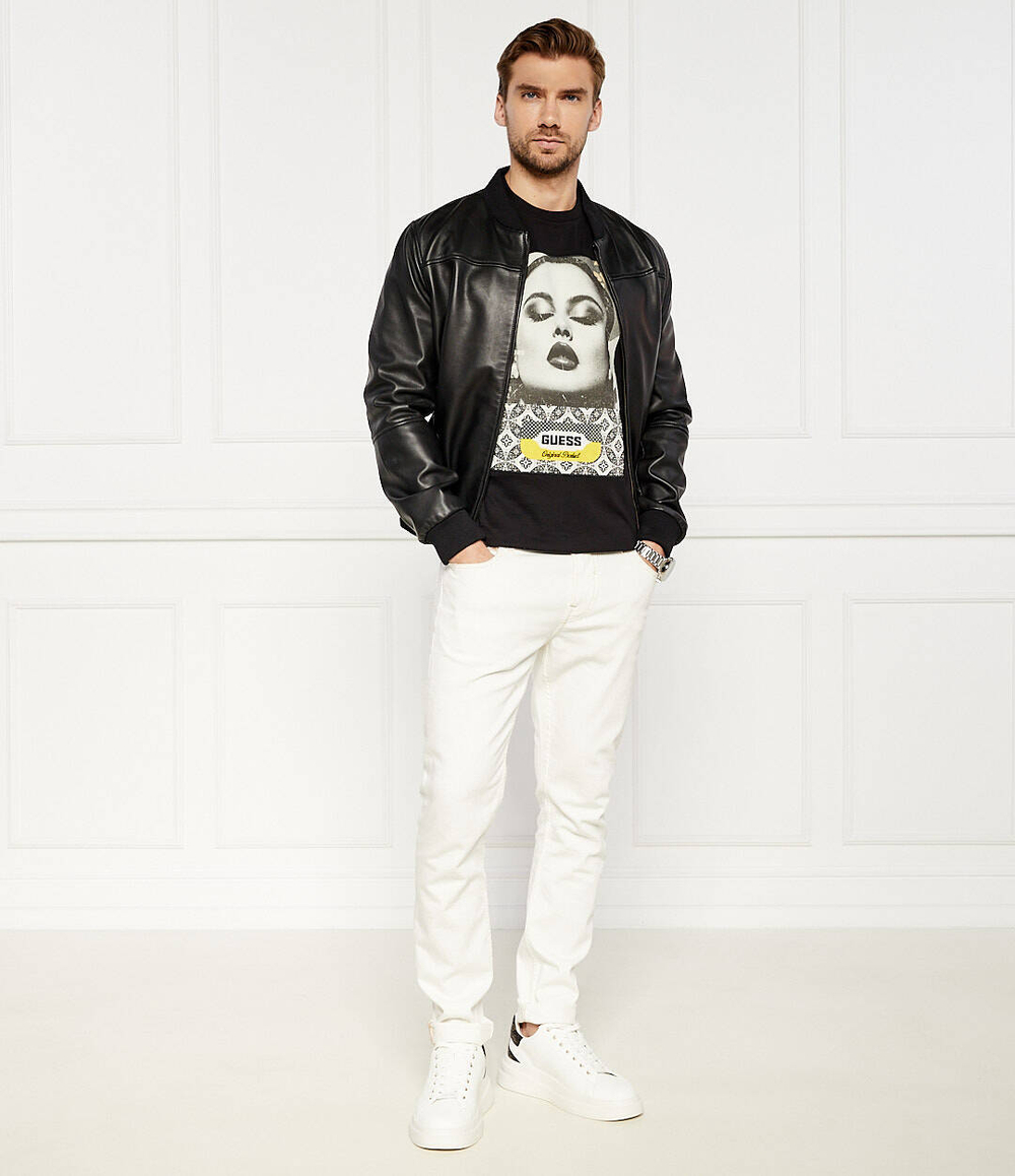 Футболка GIRL COLLAGE GUESS - черный(M4YI90 K9RM1)