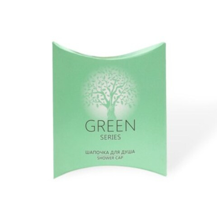 Шапочка для душа "Green Line" в картоне/230шт