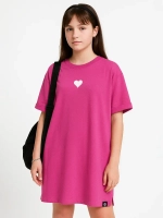 Платье детское трикотажное в садик