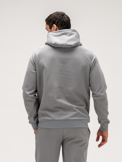 Костюм мужской спортивный теплый. Грей