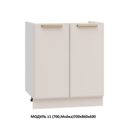 ВЕРХ | МОДУЛЬ 14 (600,WingLine Hettich) 600х1000х360