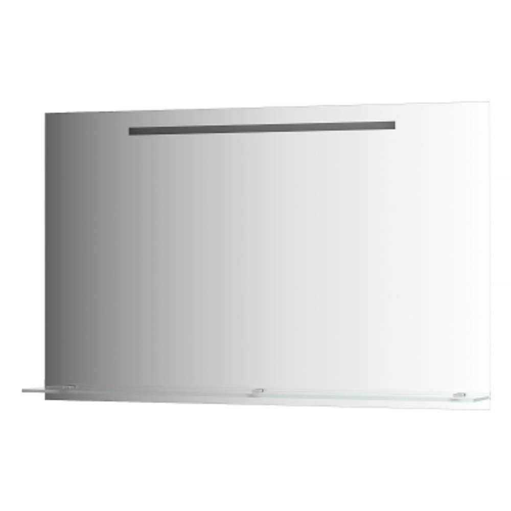 Зеркало Evoform с полочкой 120 см со встроенным LED-светильником 7 W 120x75 см