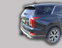 Фаркоп(прицепное) Лидер-Плюс для HYUNDAI PALISADE 2018 - ... г. в.(паспорт и сертификат в комплекте)(без электрики)H231-A