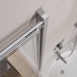 Шторка на ванну Cezares SLIDER-VF-11-100/150-C-Cr