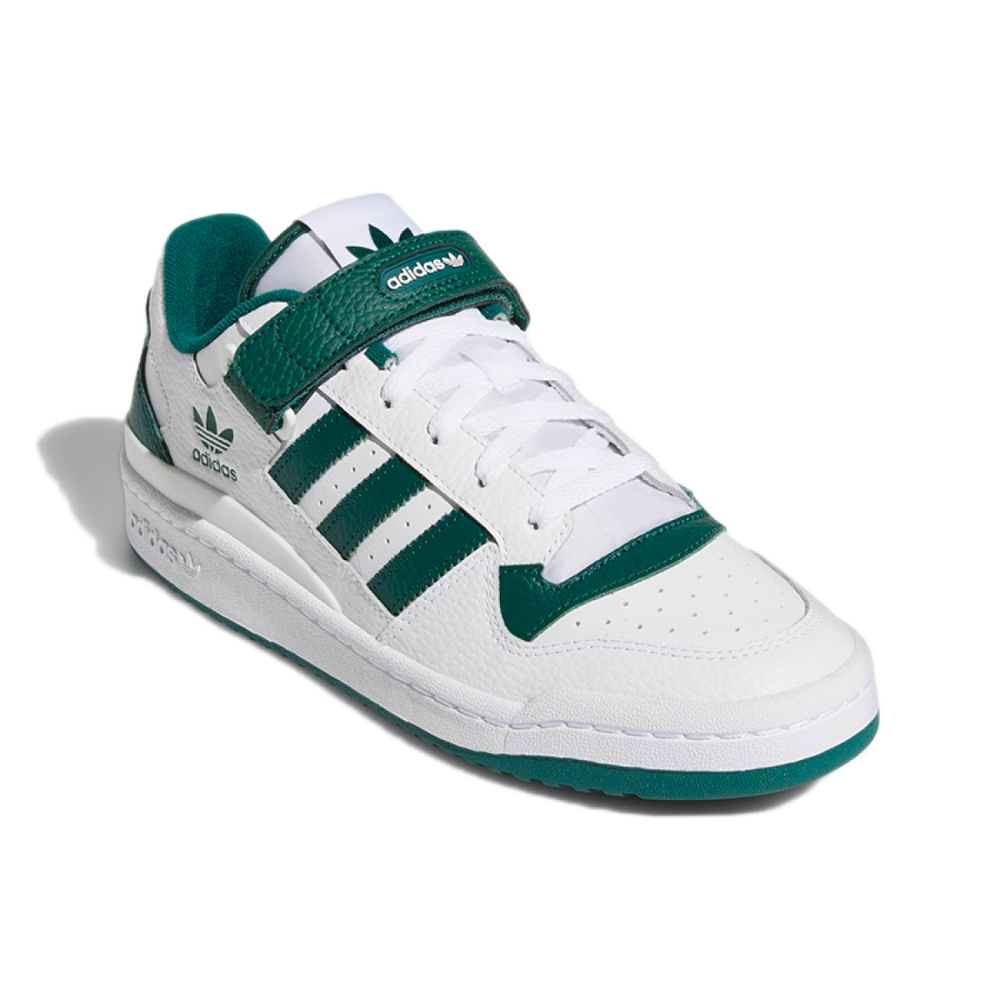 Кроссовки Adidas Originals Forum Low White Collegiate Green