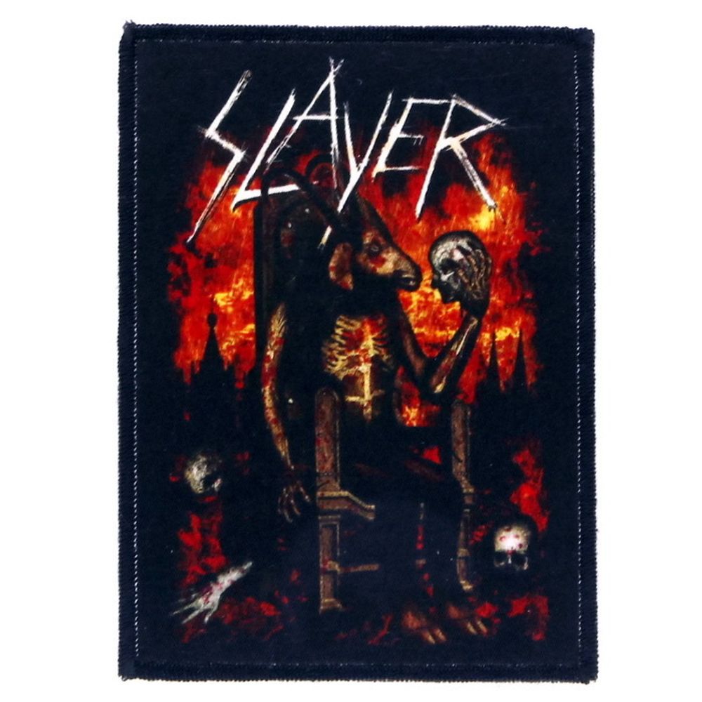 Нашивка Slayer демон на троне (348)