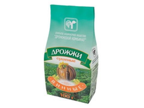 Дрожжи винные Белорусские, 100 гр