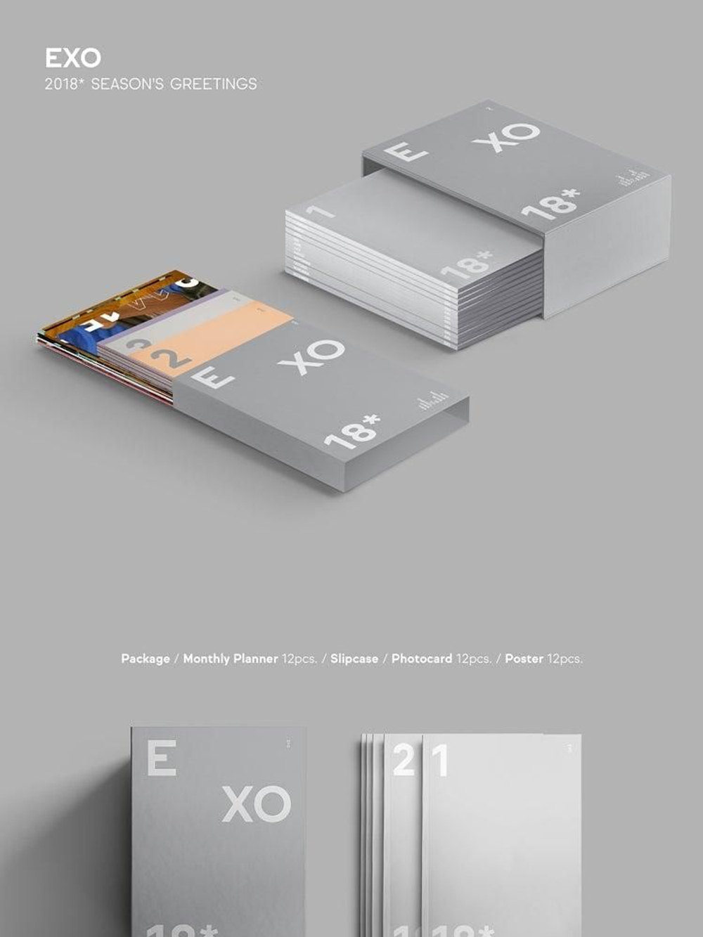 товары EXO - 2018 Season's Greetings