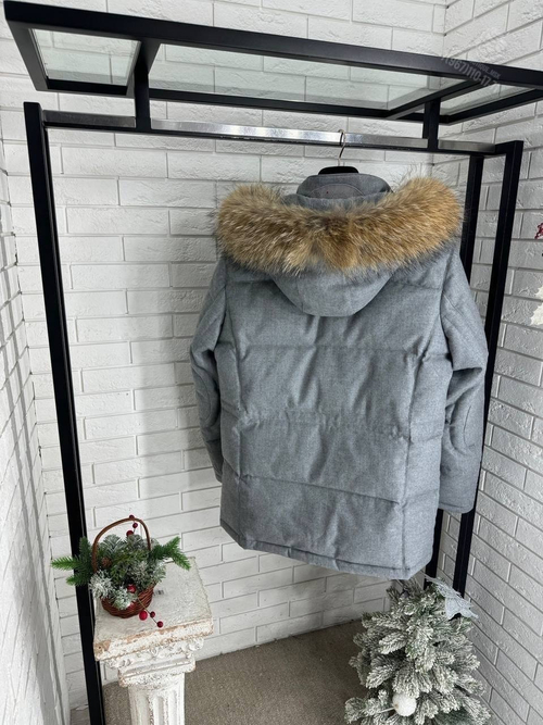 Кашемировый пуховик Kiton