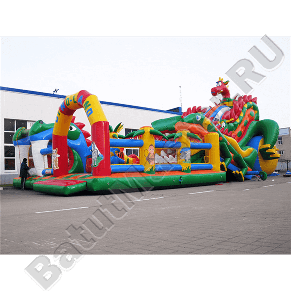 Большая и высокая горка "Змей Горыныч 3" 23*10*10 м