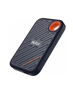 Ssd накопитель Netac ZX20 1TB USB 3.2 Gen 2 Type-C External SSD, R/W up to 2000MB/1800MB/s, with USB C to A cable and 20Gbps USB C to C cable 5Y wty