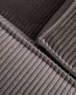 Угловой 6 местный диван Blok 320 x 320 cm серый вельвет