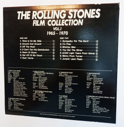 Винтажная виниловая пластинка LP The Rolling Stones Film Collection Vol.1 1965 1970 (Japan 1983)