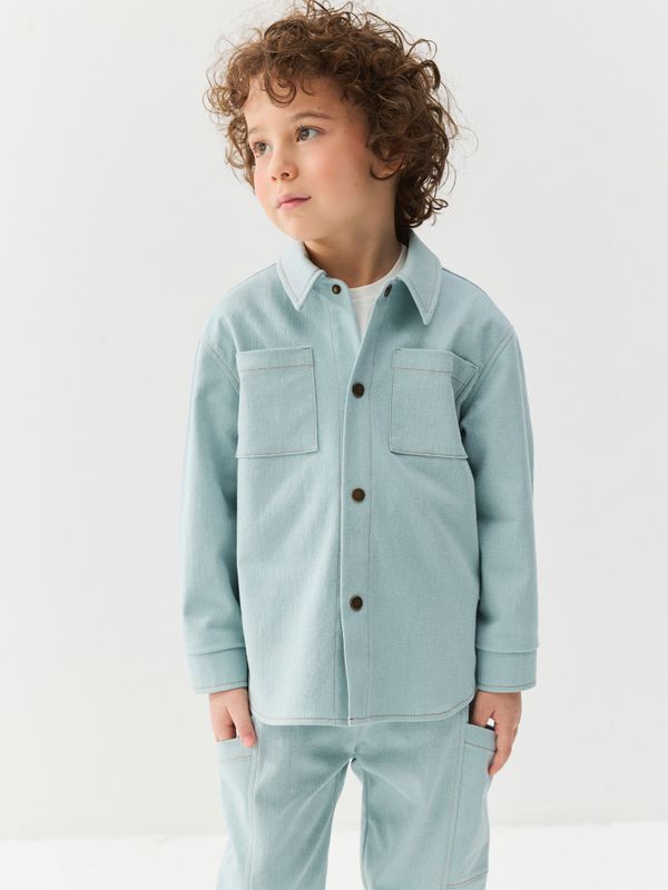 Рубашка джинсовая 