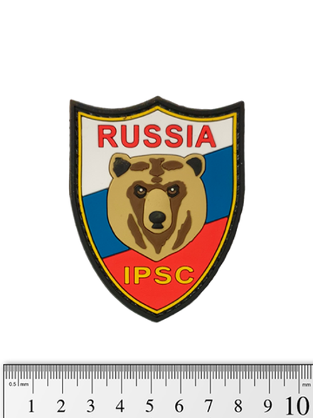 Шеврон IPSC Russia PVC