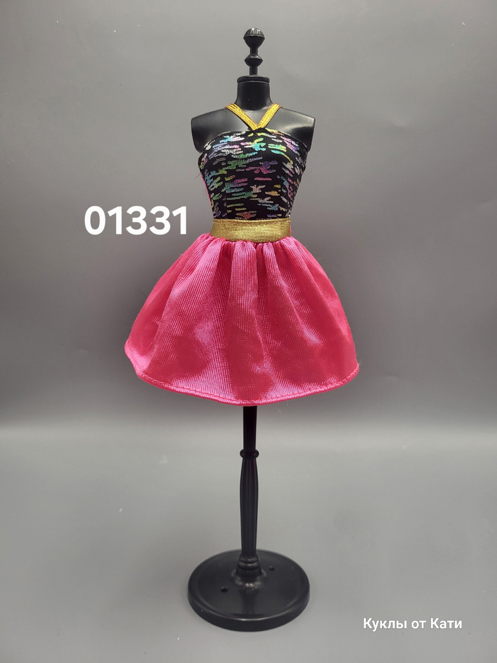 Одежда для куклы Барби винтаж платье 01331