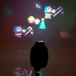 Проектор уличный «Новый год» XL-803 2 набора картинок (220V)