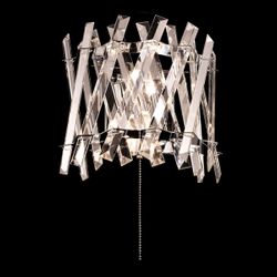Citilux Ингвар CL334421 Бра хрустальное с выключателем Хром