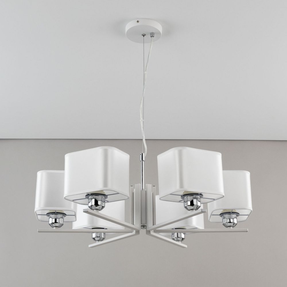 Citilux Тильда CL469265 Люстра подвесная с абажурами Белая