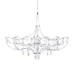 Подвесная светодиодная люстра Loft It Mira 10589/900 Silver Asfour