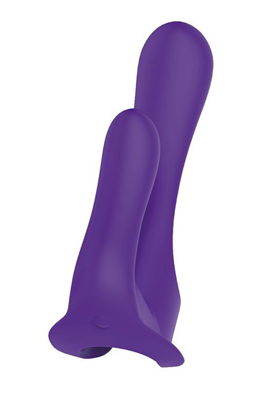 Фиолетовый вибромассажер-насадка N 34 RECHARGEABLE COUPLES VIBE (Цвет: фиолетовый)